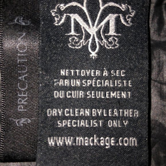 Mackage Coat, size small, color black - Picture 6 of 6